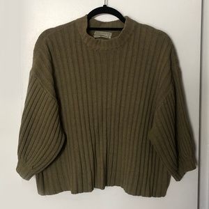 Urban Outfitters Olive Green Sweater